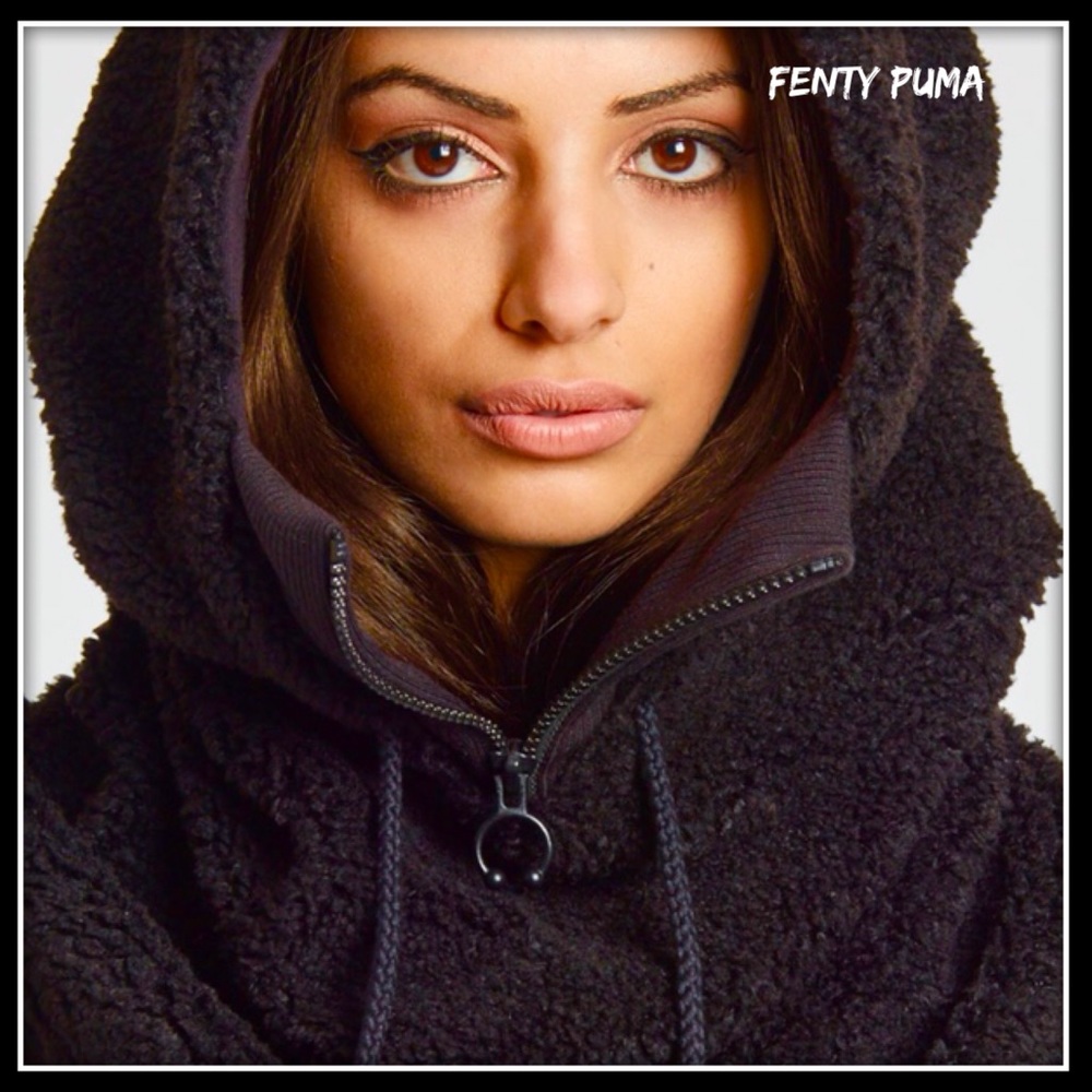 💛FENTY PUMA-SHERPA HOOD - Picture 1 of 5
